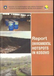 Report ENVIRONMENTAL HOTSPOTS IN KOSOVO - ammk-rks.net