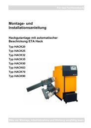 Montage- und Installationsanleitung - Hafner Haustechnik