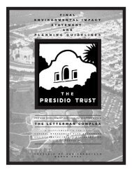 THE LETTERMAN COMPLEX - Presidio Trust