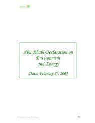 Abu Dhabi Declaration on Environment and Energy