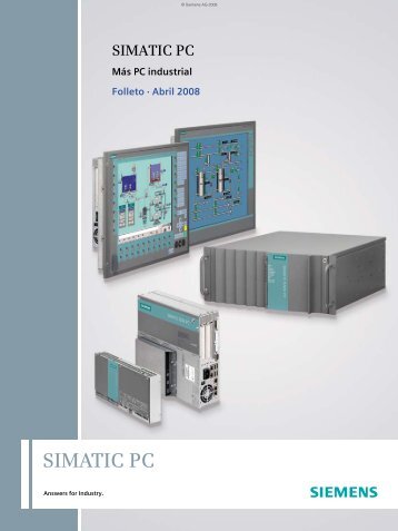 SIMATIC PC - Mas PC industrial - GRUP DAP