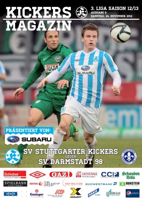 09 Kickers-Magazin Darmstadt (pdf mit 15 MB - SV Stuttgarter Kickers