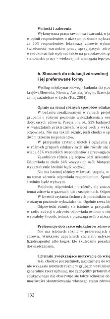 Nisko wyksztaÅceni pracownicy a zdrowie â wyzwania dla edukacji ...