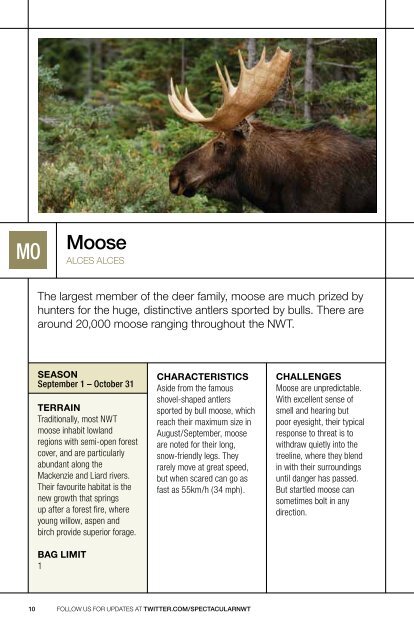 NORTHWEST TERRITORIES TOURISM | 2012 HUNTING GUIDE ...