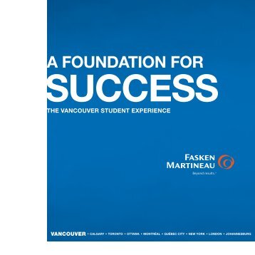 Download the brochure (PDF) - Fasken Martineau