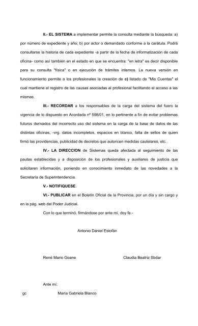 En San Miguel de Tucumán, a 14 de Diciembre de dos mil doce ...