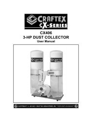 CX406 3-HP DUST COLLECTOR - Busy Bee Tools