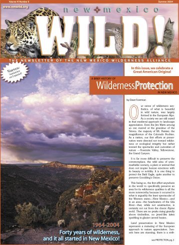 WildernessProtection - New Mexico Wilderness Alliance