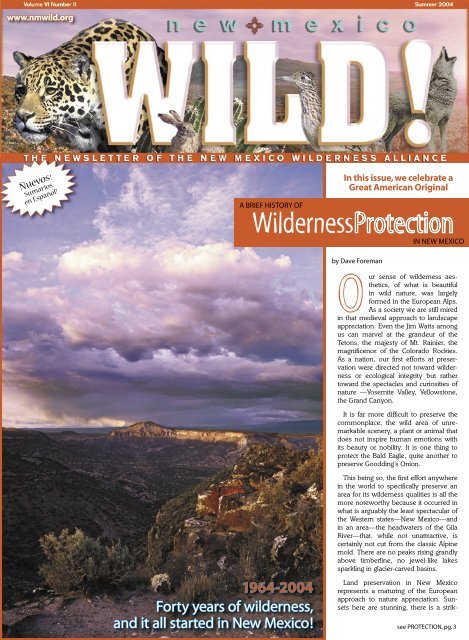 WildernessProtection - New Mexico Wilderness Alliance