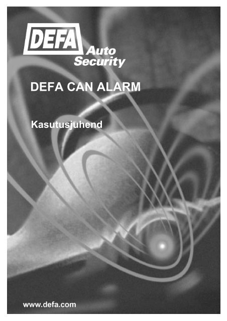 DEFA CAN ALARM - Autokaubad24.ee