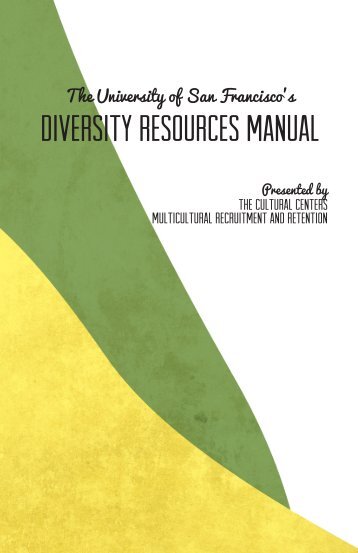 Diversity Resources Manual - University of San Francisco