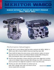 WAbASh NATioNAlâ¢ TrAilEr AbS rETroFiT ... - Meritor WABCO