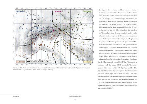 Auswirkungen des Klimawandels auf den Tourismus ... - ClimAlpTour