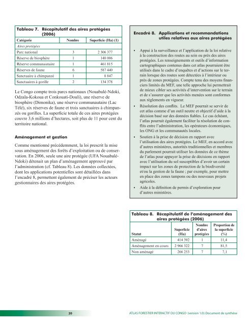 atlas forestier interactif du congo - World Resources Institute