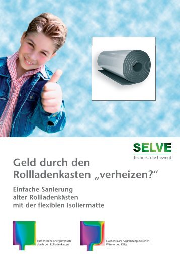 Isoliermatte - Selve