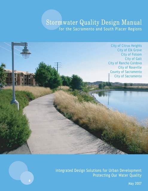 Stormwater Quality Design Manual (May 2007) - City of Sacramento ...