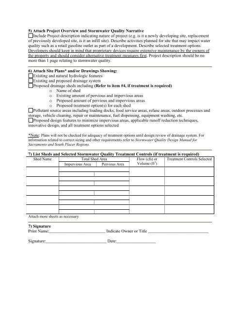 Stormwater Quality Design Manual (May 2007) - City of Sacramento ...