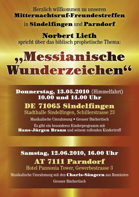 MNR DE 2010-03.indd - Missionswerk Mitternachtsruf