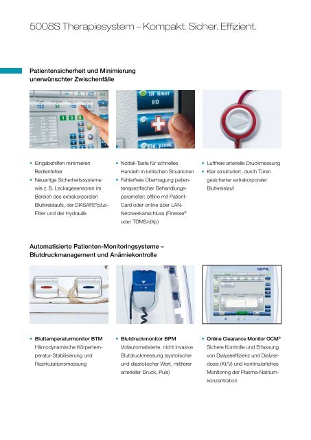 Broschüre zum Therapiesystem 5008S - Fresenius Medical Care ...