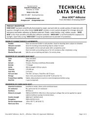 TECHNICAL DATA SHEET - Bio-Safe