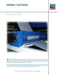 INFEED / OUTFEED - Megtec Systems