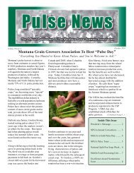 Sept-Oct new newsletter - Northern Pulse Growers Association