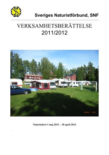 Verksamhetsberättelse - Scandinavian Naturist Portal