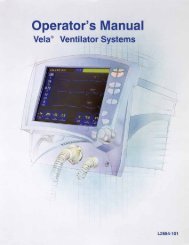 Viasys Vela Operational Manual.pdf - VIP Medical