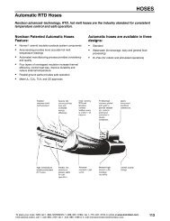 Automatic RTD Hoses - Nordson Cz, s.r.o.