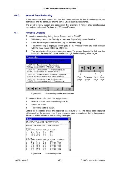 Q150T S/E/ES Sample Preparation System Instruction Manual