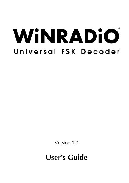 WiNRADiO