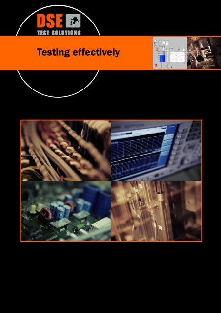 Testing effectively - DSE Test Solutions