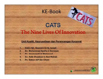 KE-Book CATS The Nine Lives Of Innovation