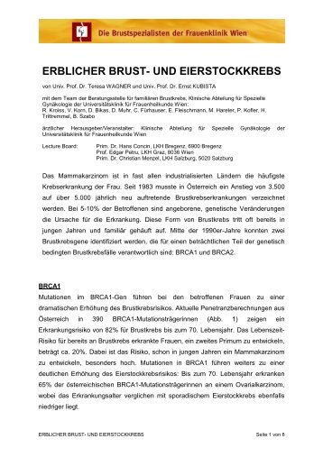 ERBLICHER BRUST- UND EIERSTOCKKREBS