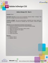 Adobe InDesign CS5 - Nivel 1 - New Horizons