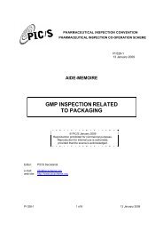 PI 028-1 Aide Memoire on Packaging - PIC/S