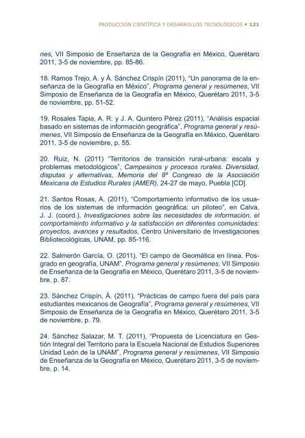 4Â°. Informe de Actividades - Instituto de GeografÃ­a - UNAM