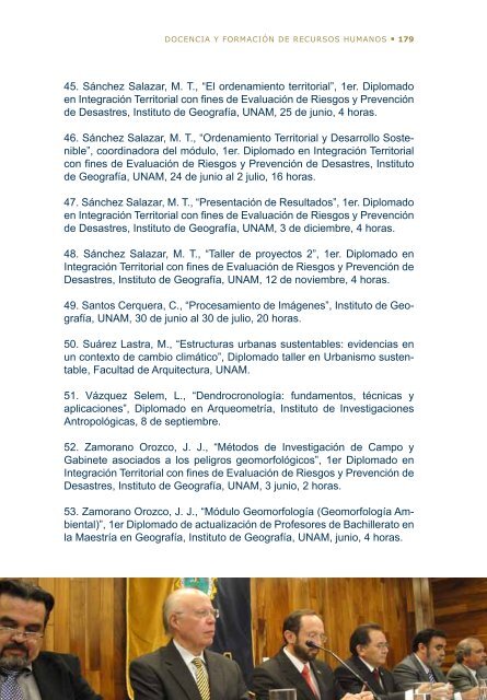 4Â°. Informe de Actividades - Instituto de GeografÃ­a - UNAM