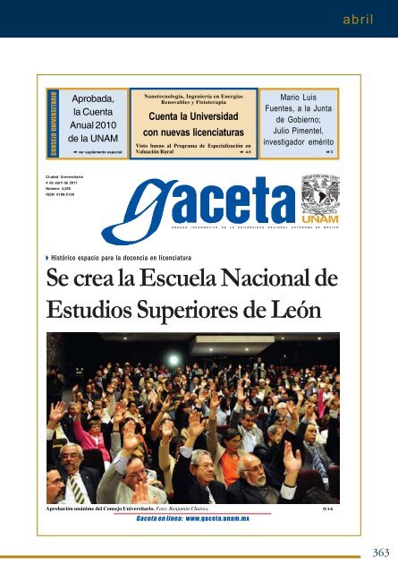 4Â°. Informe de Actividades - Instituto de GeografÃ­a - UNAM