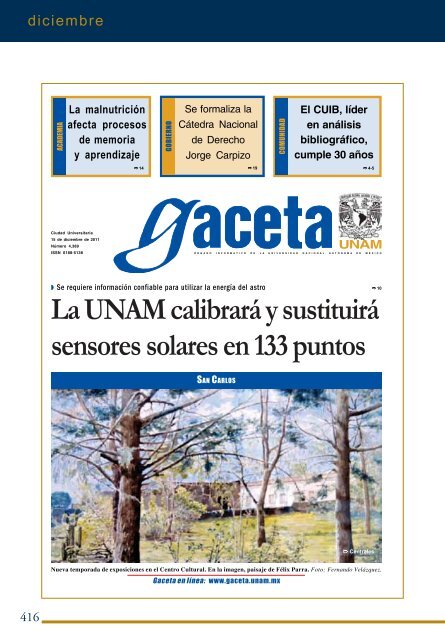 4Â°. Informe de Actividades - Instituto de GeografÃ­a - UNAM