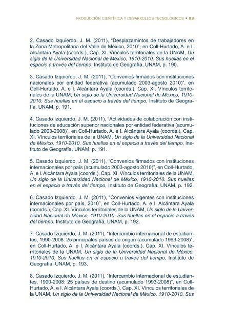 4Â°. Informe de Actividades - Instituto de GeografÃ­a - UNAM