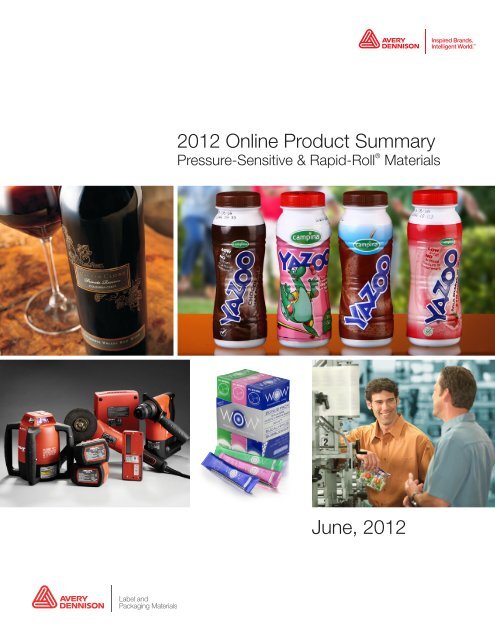 2012 Online Product Summary - Label and Packaging Materials ...