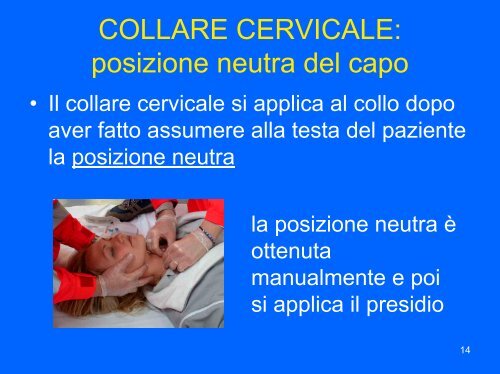 Il collare cervicale