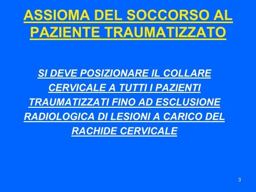 Il collare cervicale
