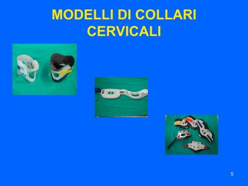 Il collare cervicale