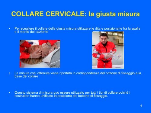 Il collare cervicale