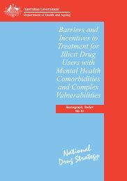Barriers and Incentives to Treatment for Illicit Drug Users with Mental ...