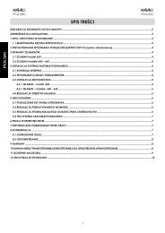 System zautomatyzowany 620 - 640 - 642 - Faac