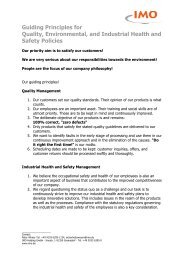Guiding Principles for Quality, Environmental, and Industrial ... - IMO