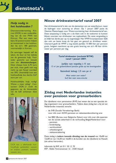 gemeente-info - Gemeente Kinrooi